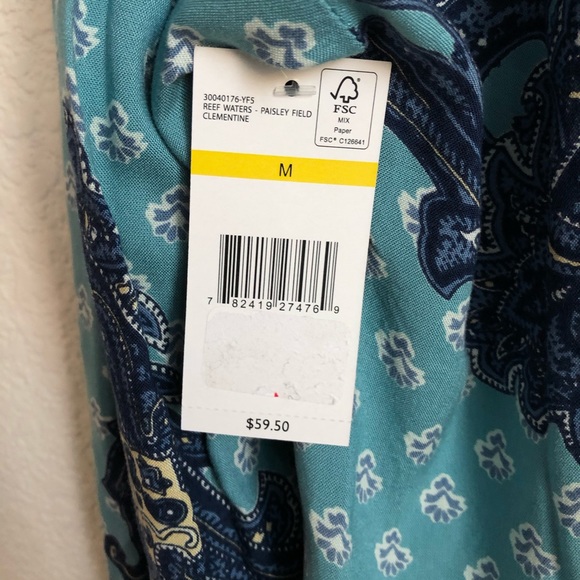 2xHP🎉Nine West 🦋 Paisley Blouse - Picture 14 of 15